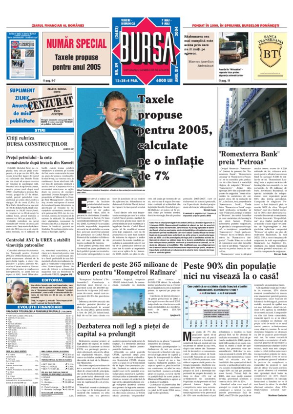 Ediţia din 01.05.2025