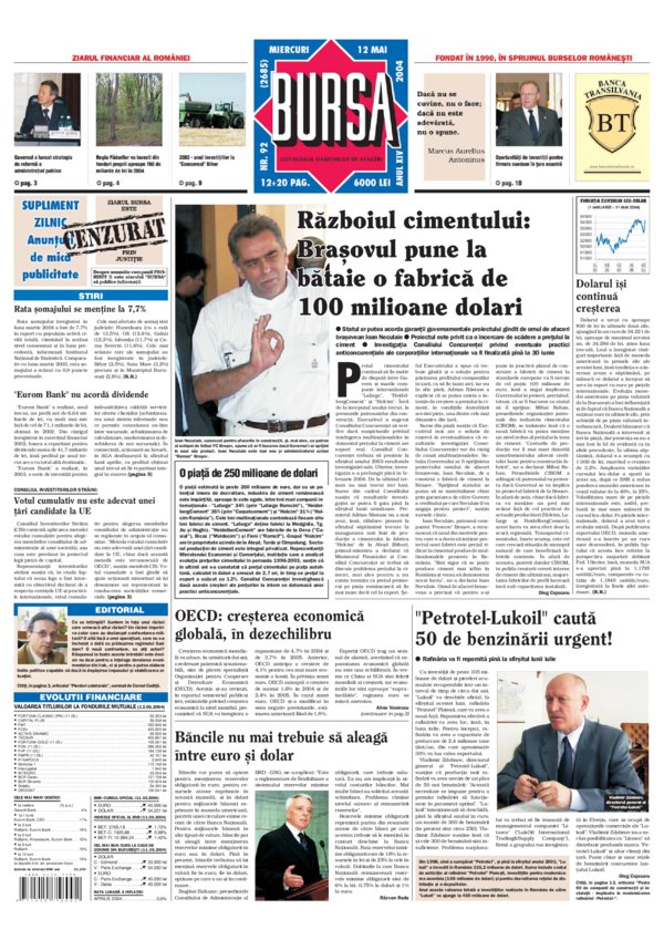 Ediţia din 01.05.2025