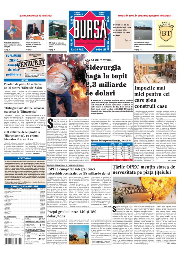 Ediţia din 14.05.2004