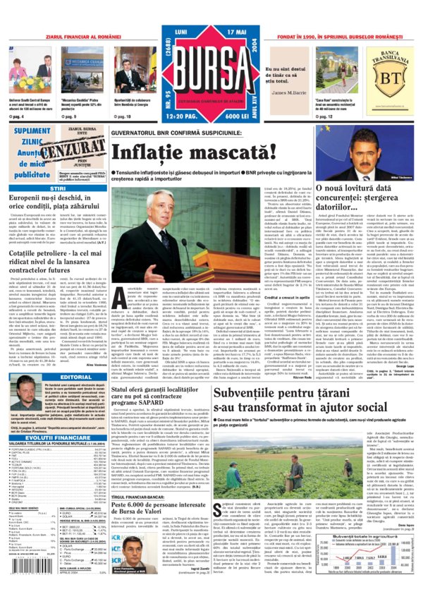 Ediţia din 01.05.2025