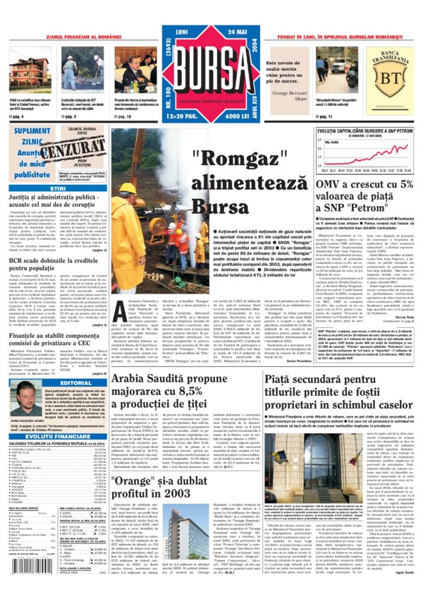 Ediţia din 01.05.2025