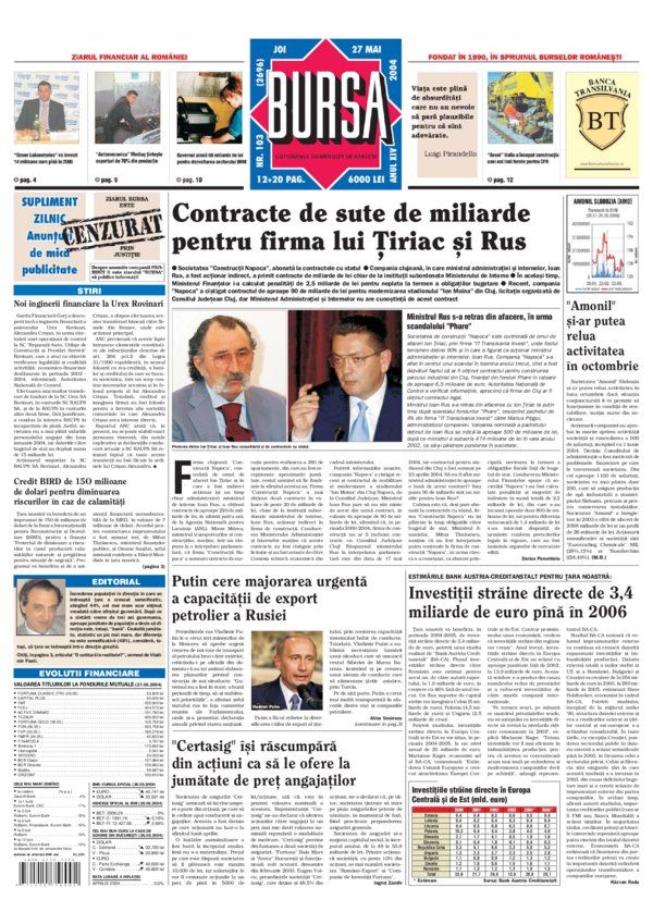 Ediţia din 27.05.2004