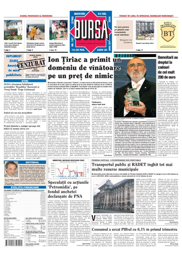 Ediţia din 02.06.2004