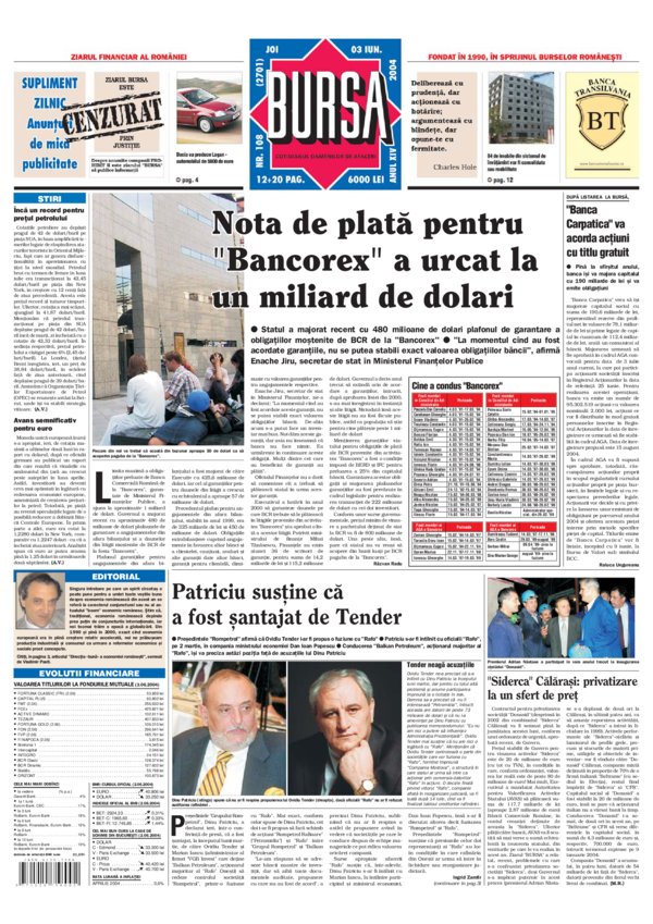 Ediţia din 01.05.2025