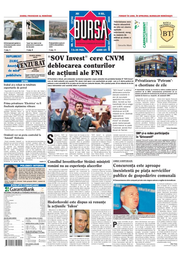 Ediţia din 08.07.2004