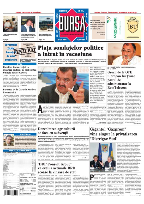 Ediţia din 27.07.2026