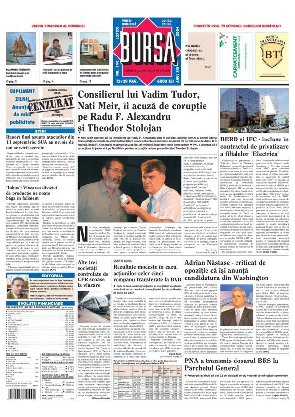 Ediţia din 23.07.2004
