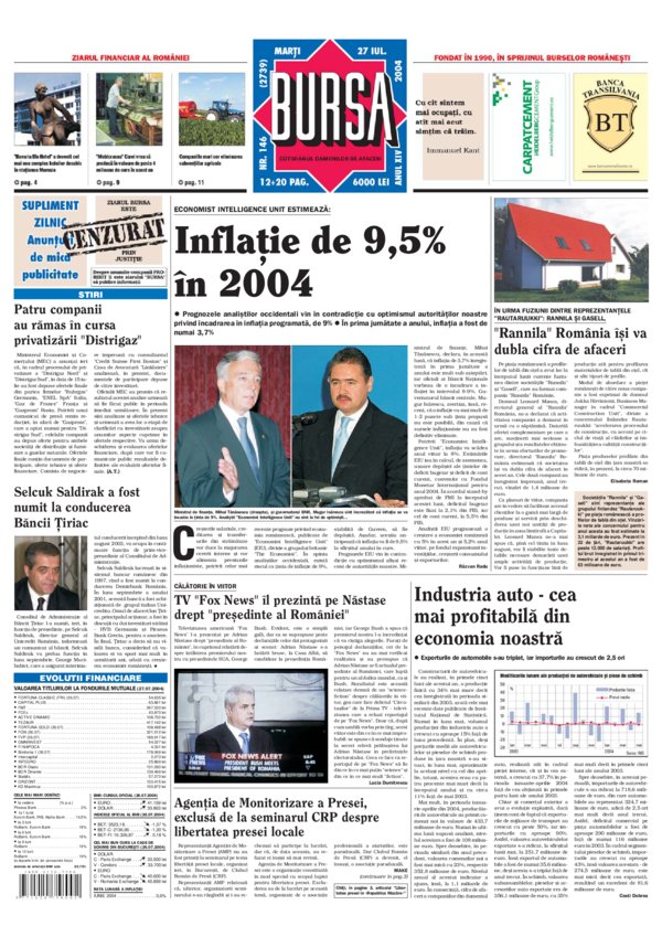 Ediţia din 29.07.2026