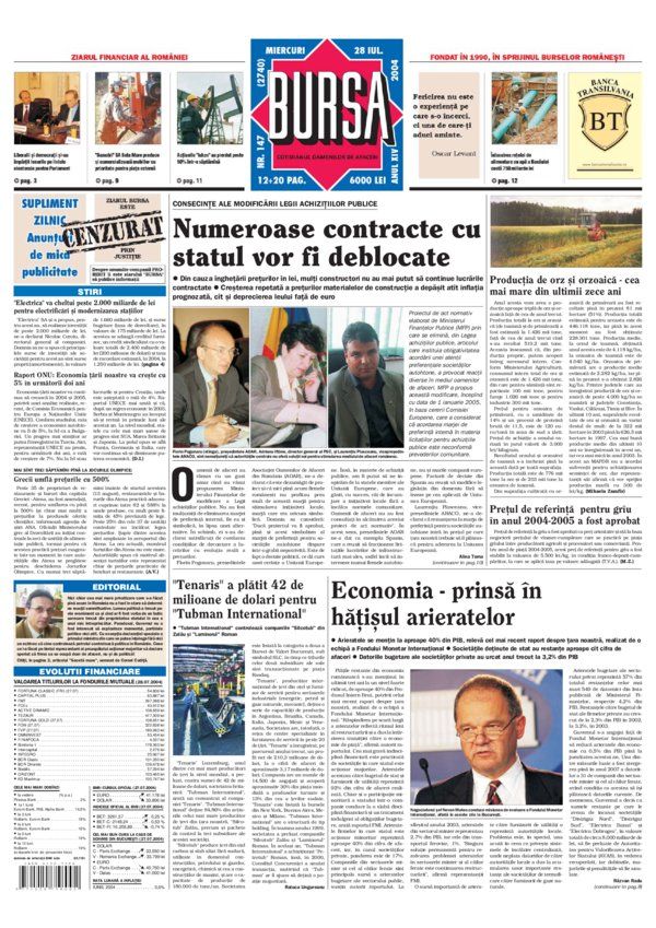 Ediţia din 28.07.2004
