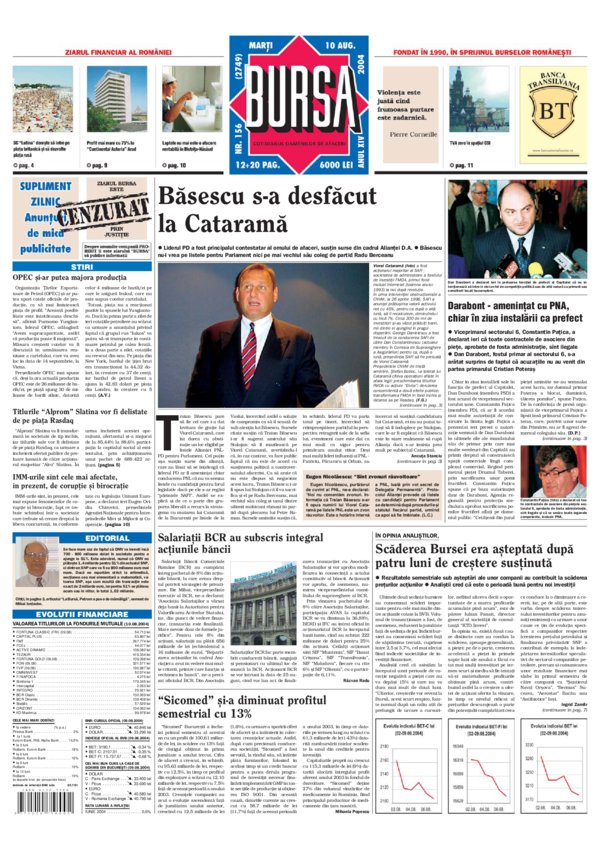 Ediţia din 29.07.2026