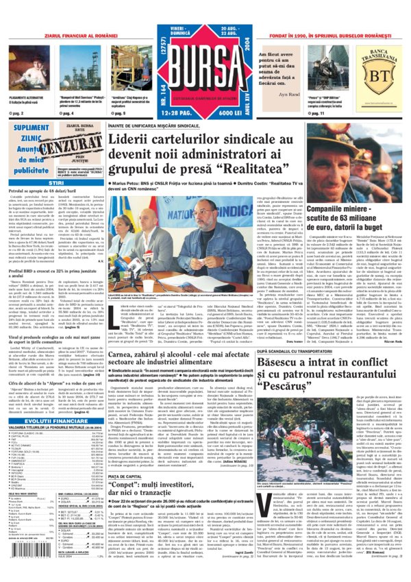 Ediţia din 01.05.2025
