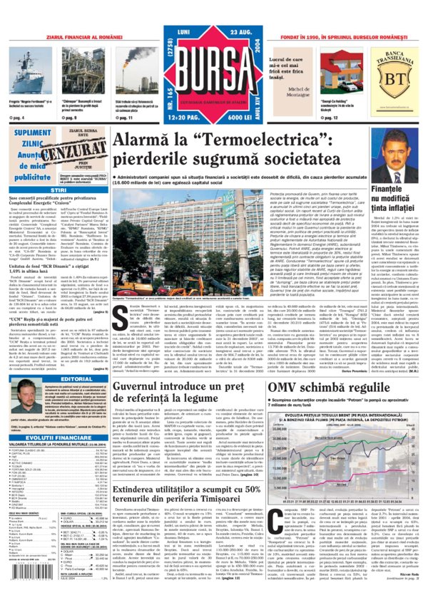 Ediţia din 23.08.2004
