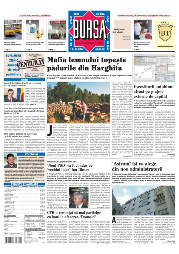 Ediţia din 30.08.2004