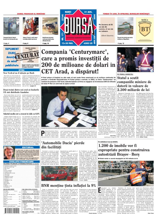 Ediţia din 01.05.2025