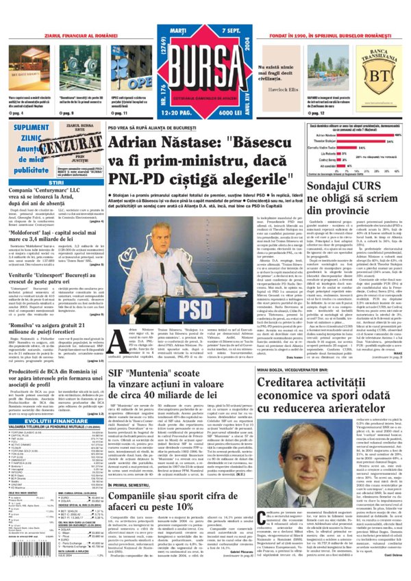 Ediţia din 07.09.2004
