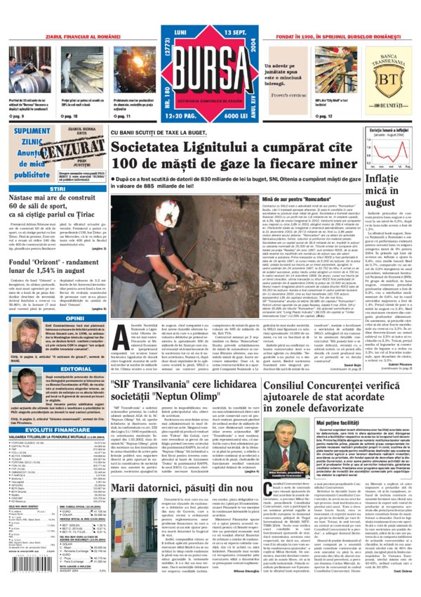 Ediţia din 13.09.2004
