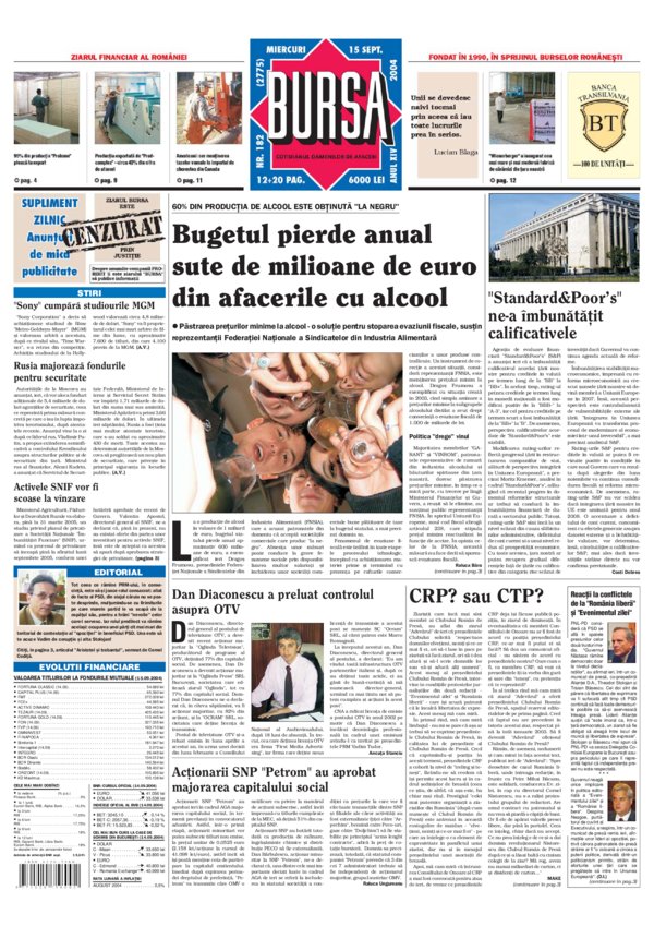 Ediţia din 15.09.2004