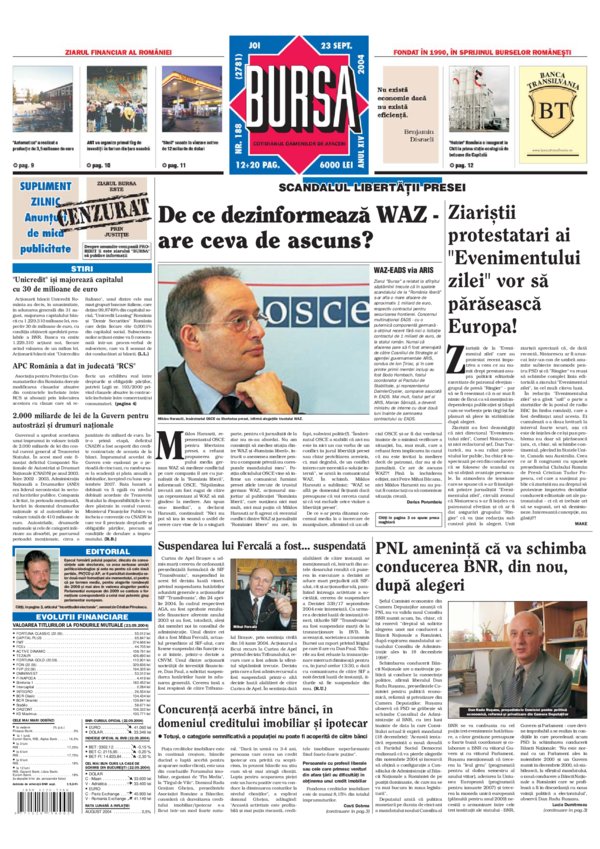Ediţia din 23.09.2004