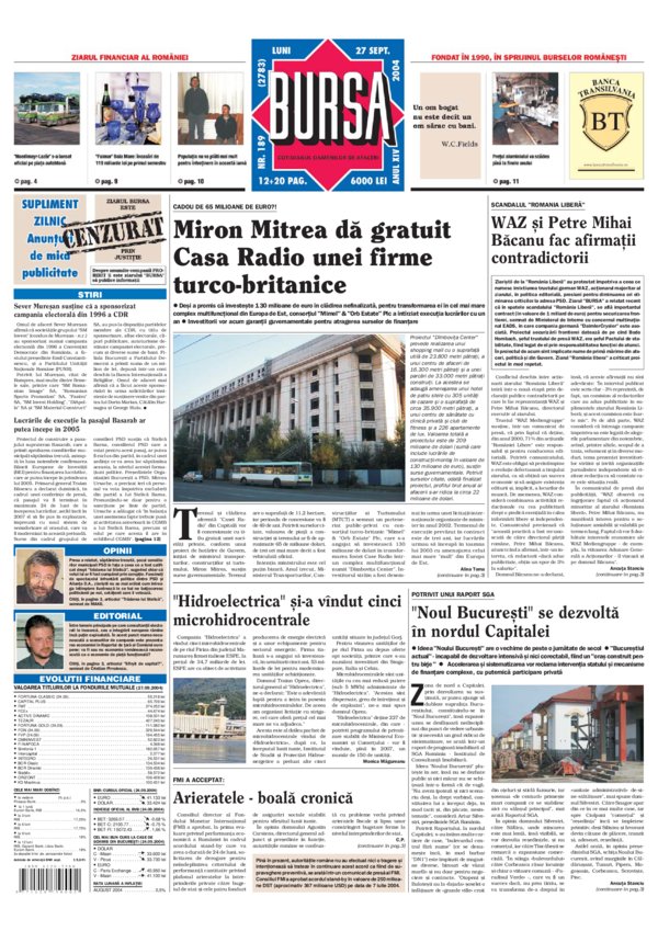 Ediţia din 27.09.2004