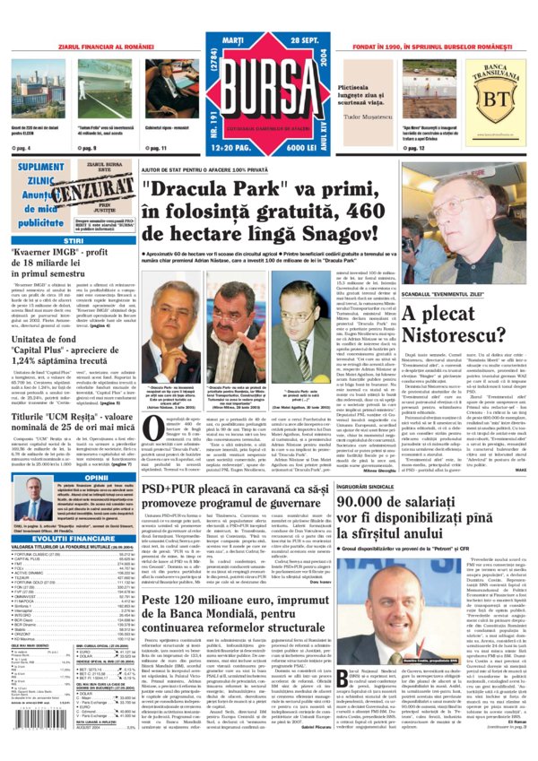Ediţia din 28.09.2004