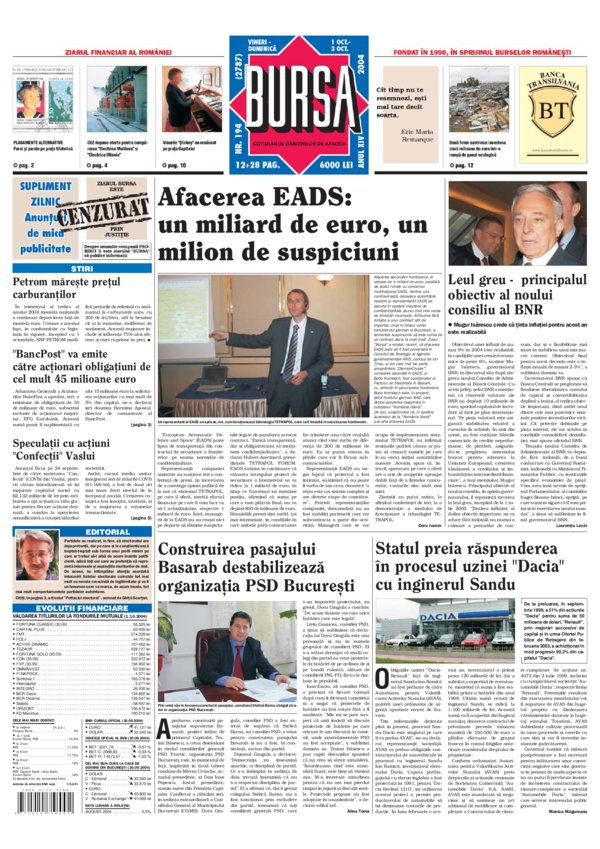 Ediţia din 01.10.2004