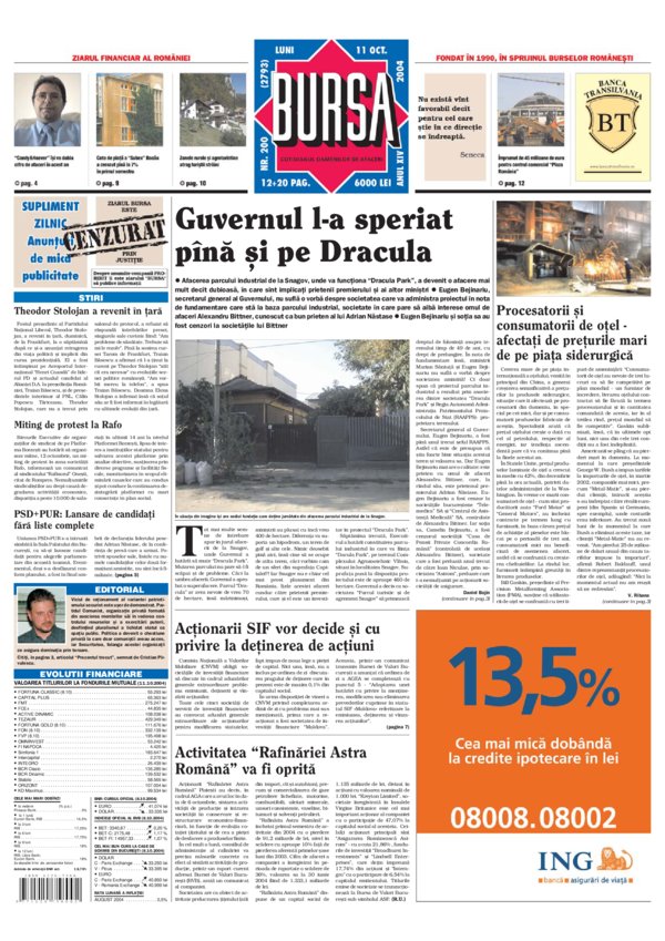 Ediţia din 11.10.2004