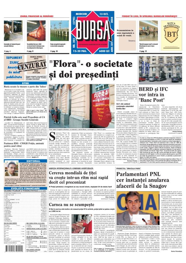 Ediţia din 13.10.2004