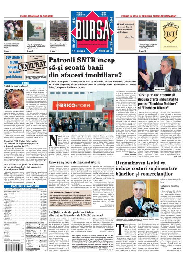 Ediţia din 05.11.2004