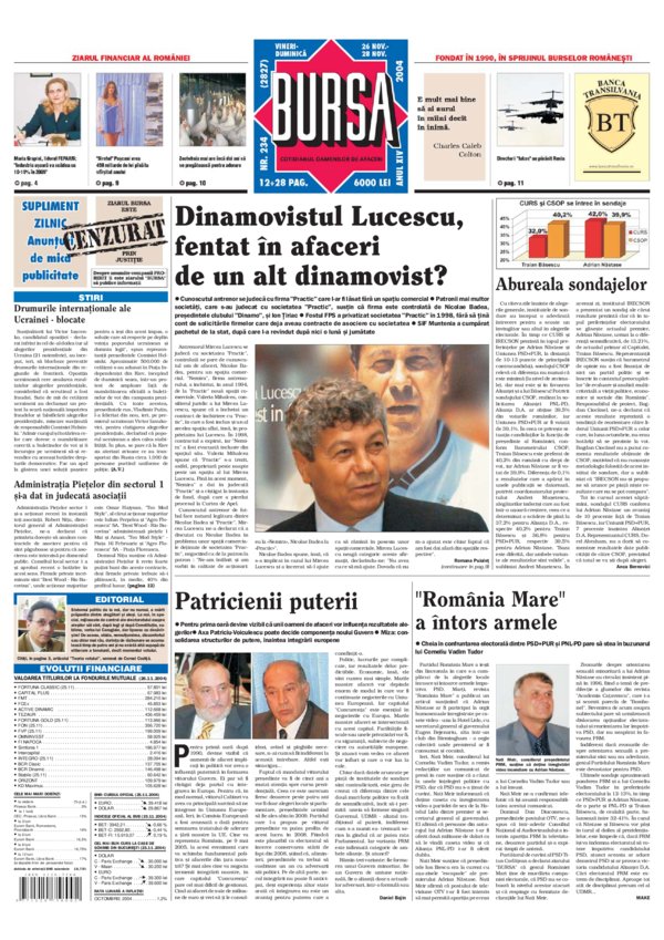 Ediţia din 26.11.2004
