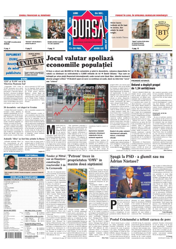 Ediţia din 06.12.2004