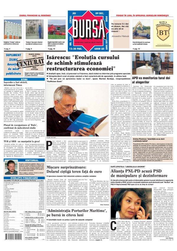 Ediţia din 09.12.2004