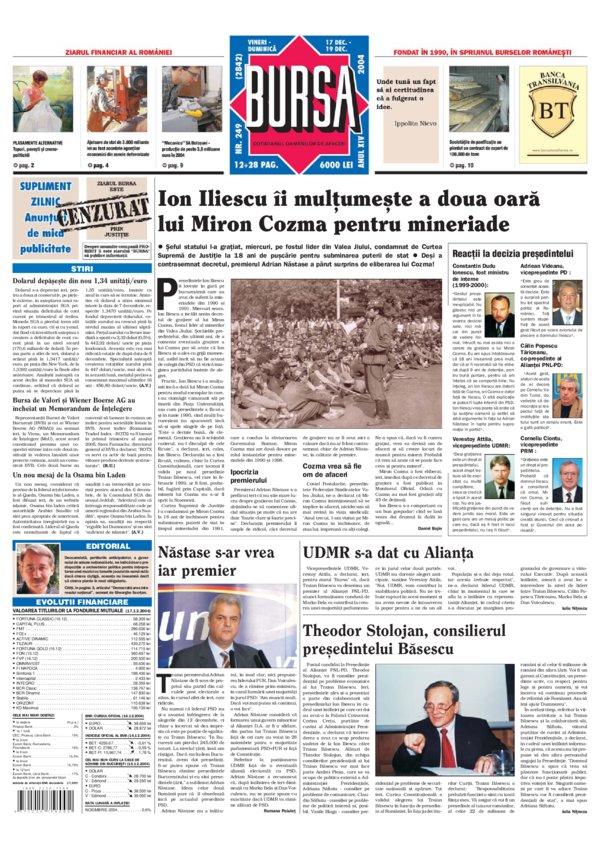 Ediţia din 17.12.2004