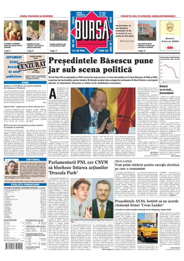 Ediţia din 07.01.2005