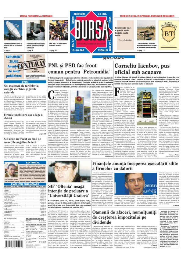 Ediţia din 17.07.2026