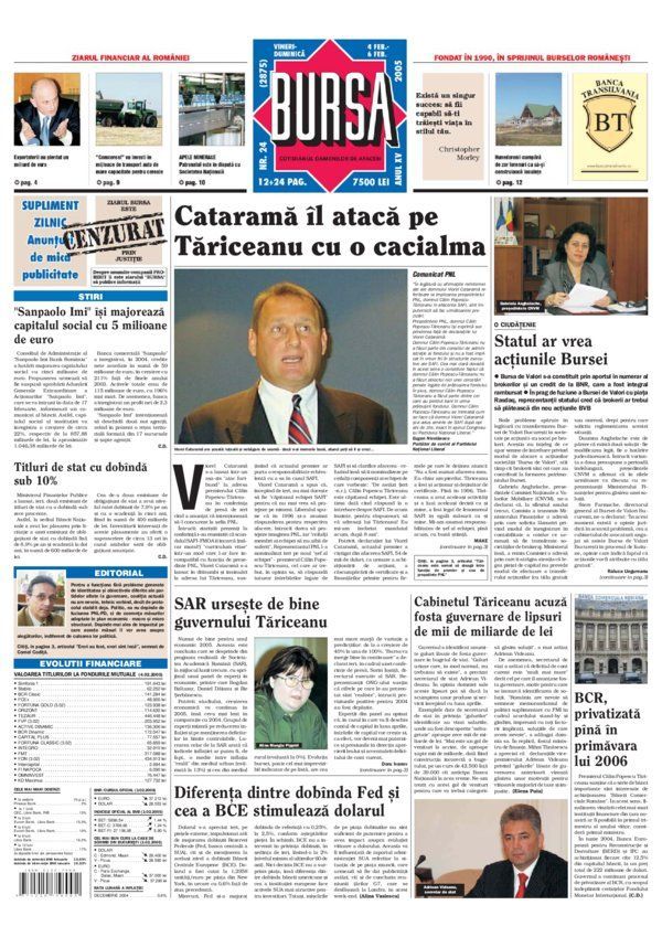 Ediţia din 01.05.2025