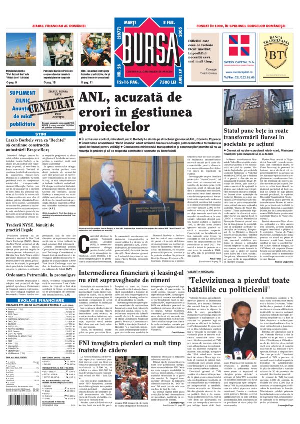 Ediţia din 08.02.2005