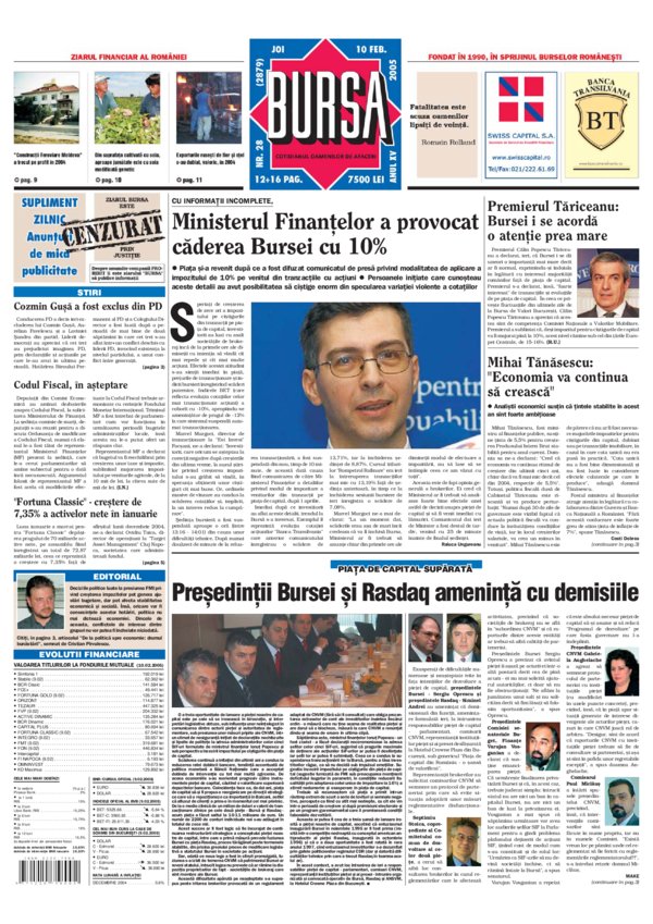 Ediţia din 01.05.2025