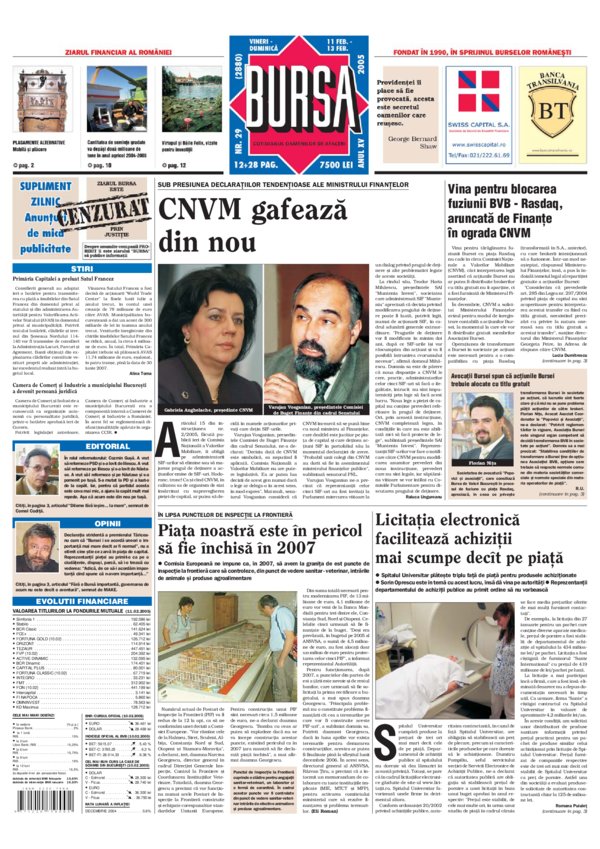 Ediţia din 11.02.2005