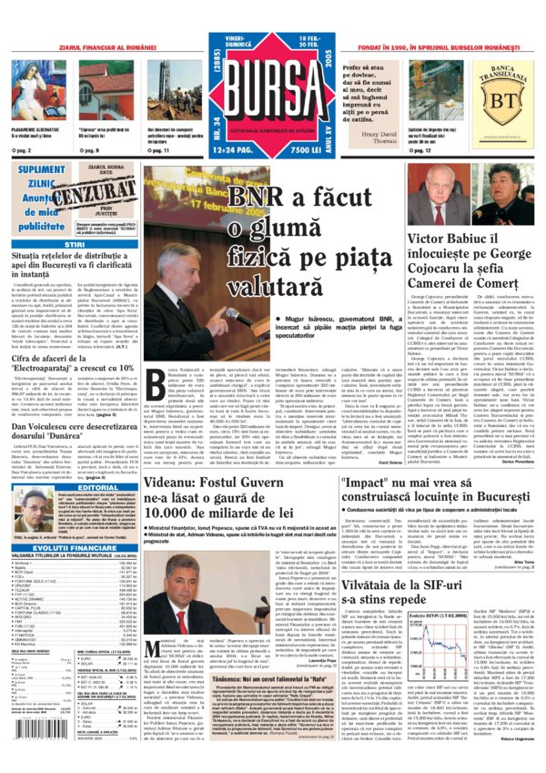 Ediţia din 01.05.2025