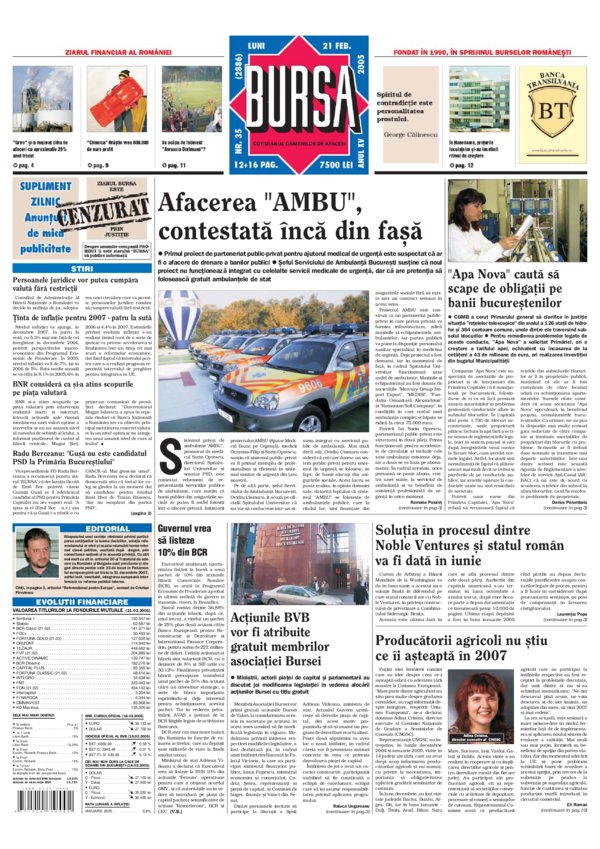 Ediţia din 01.05.2025