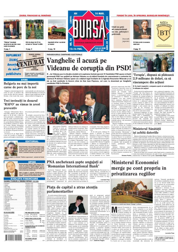 Ediţia din 10.03.2005