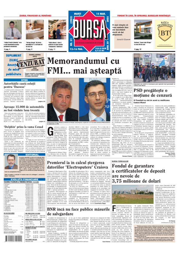 Ediţia din 01.05.2025