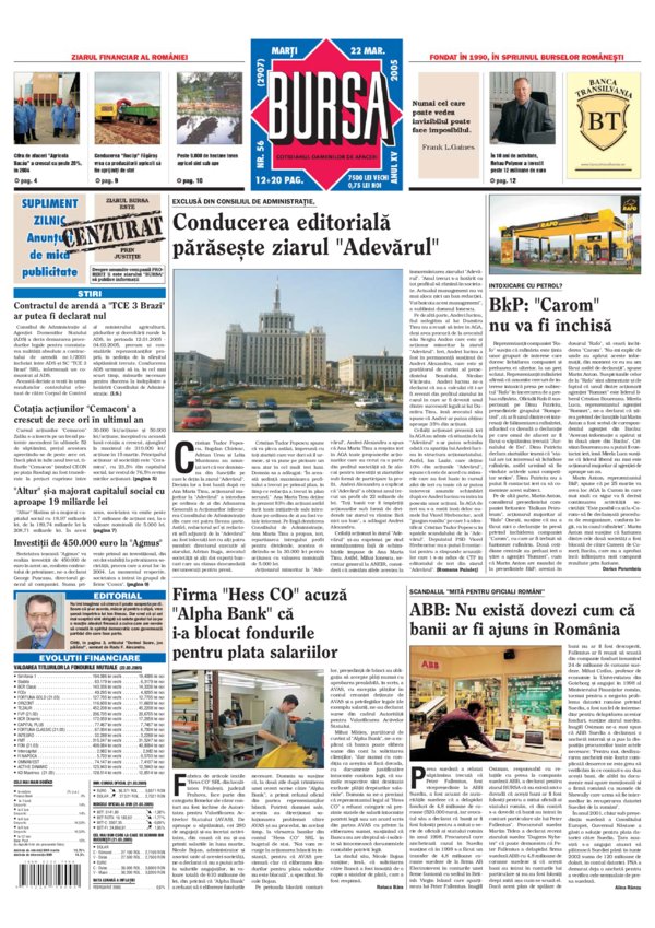 Ediţia din 01.05.2025