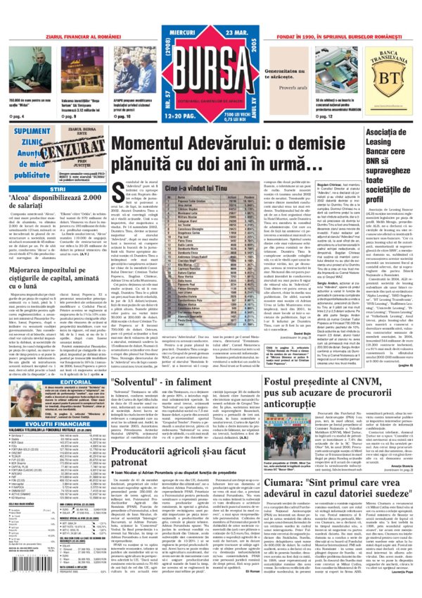 Ediţia din 23.03.2005