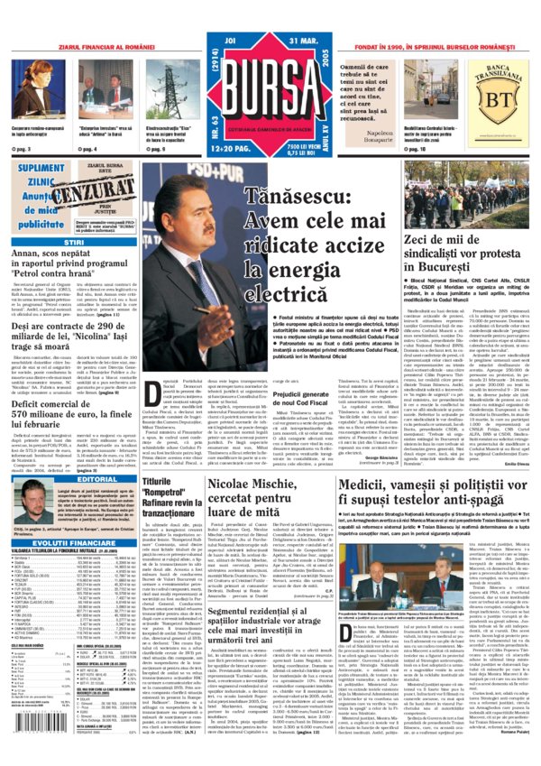 Ediţia din 01.05.2025