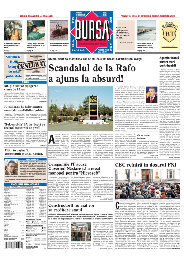 Ediţia din 01.04.2005