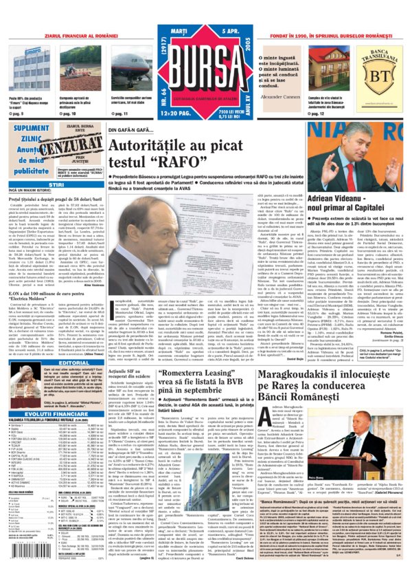 Ediţia din 05.04.2005