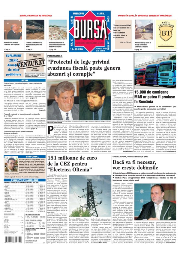 Ediţia din 06.04.2005
