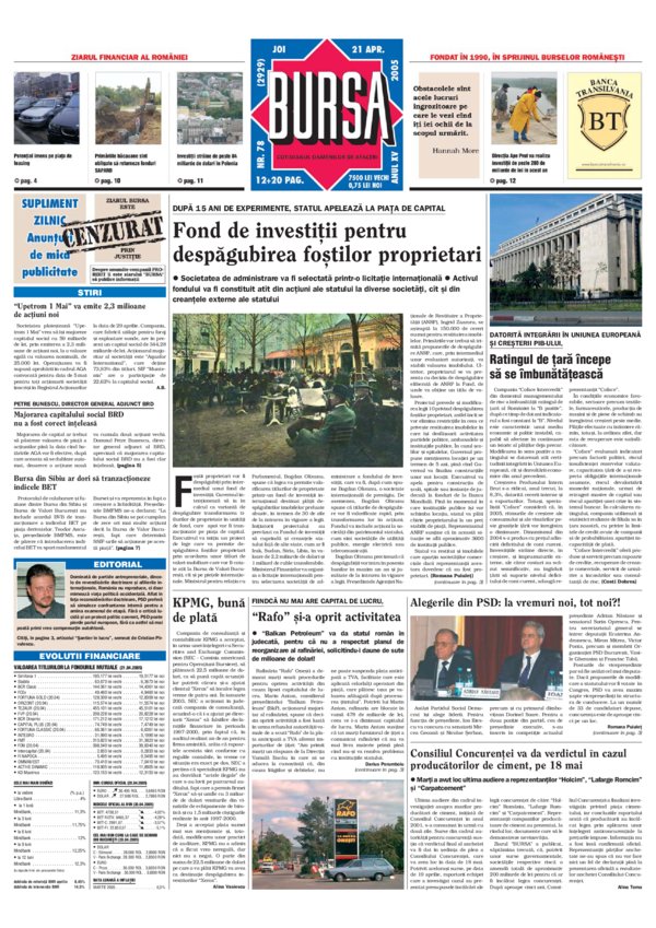 Ediţia din 01.05.2025