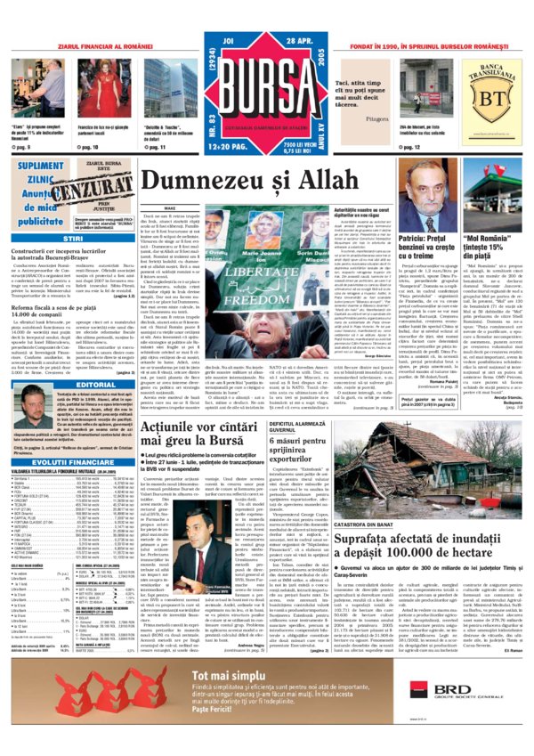Ediţia din 01.05.2025